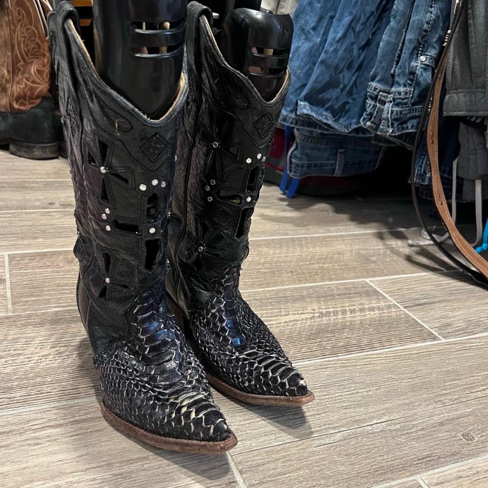 Corral Python Cowboy Boots